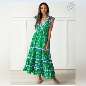 Printfresh Dune Dancer Dress in Beachcomber size Large